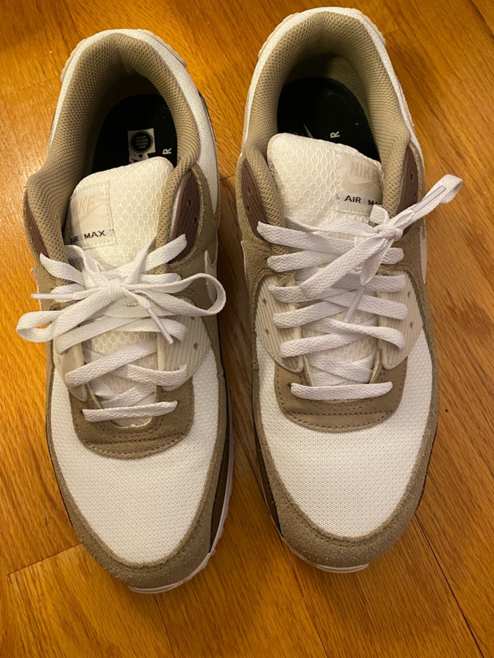 Nike Air Max 90 Summit Men's Sneakers - summit white/Khaki/light Orwood Brown